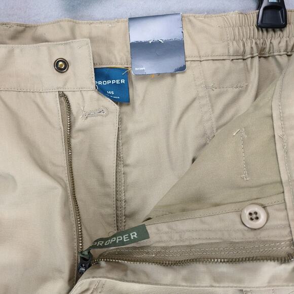 NWT Propper Tactical Beige Cargo Pant Women's 14S Soil Stain Resistant Gorpcore - Picture 4 of 10